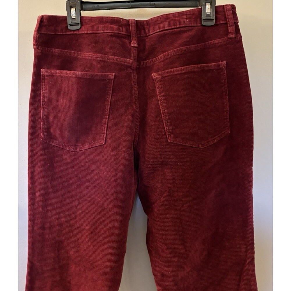 Universal Thread Women’s Burgundy Corduroy Pants Size 14 - Picture 6 of 7